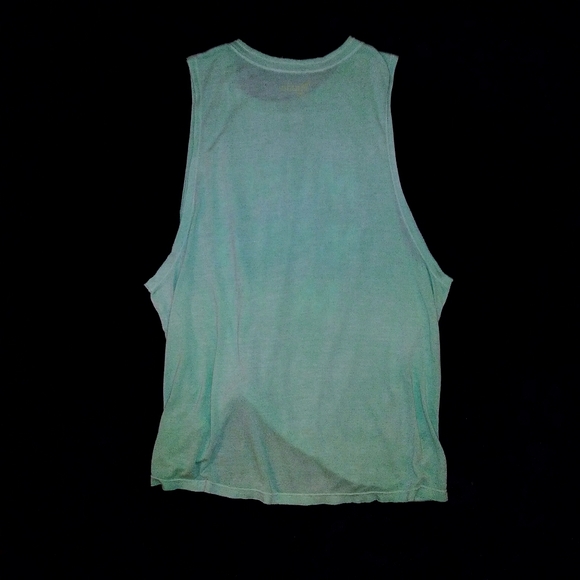 Show Me Your MuMu Distressed Knotted Tank MUSIC MARGS MUMU Size Medium - Picture 8 of 9